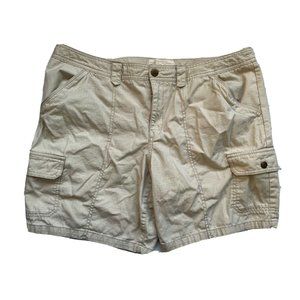 Eddie Bauer Ripstop Short 16 Khaki Tan